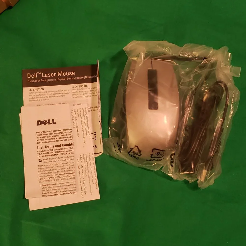Dell Laser Mouse Brand New In Box